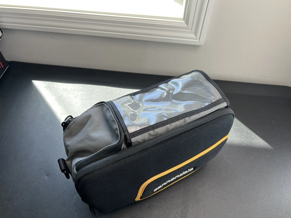 Cannondale Bolso Manillar Bicicleta Alforja Convertible Hombro Bicicleta Bolso Computadora Foto 2 de 4