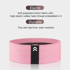 Unisex Widerstand Band Elastic Rubber Latex Portable Buttock Workout Tool