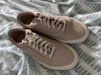leather vans size 4