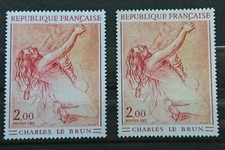 France Variété De Couleur Timbre N° 1742 / Neuf**/ 1973