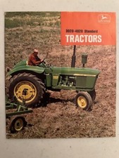John Deere 3020 - 4020 Standard Tractors Brochure (A-1579-67-4 WAT)