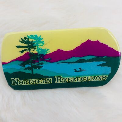 Northern Reflections Clothing Brand Advertising Button Pin