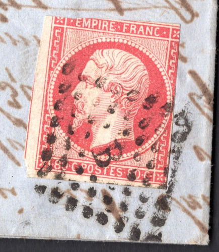 1850 París Francia 80c Napoleón PP Postal Todo a Bourke St Melbourne Australia - Imagen 6 de 7