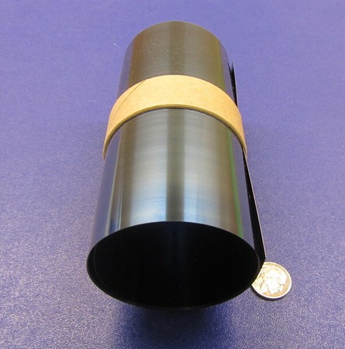 1095 Hard Blue Tempered Spring Steel Shim .004" x 6.00" Wide x 50" Long - Picture 4 of 11