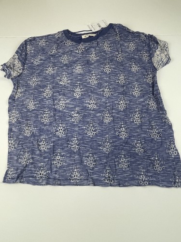T-Shirt Free People Maybelle marineblau mittlere Größe neu mit Etikett NIE GETRAGEN - Bild 8 von 8