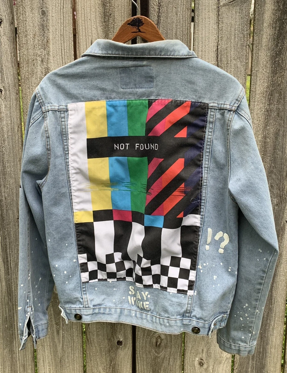 Rue 21 top black jean jacket