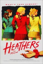 Musical Theater Heathers Broadway Poster Print 17 X 12 Reproduction