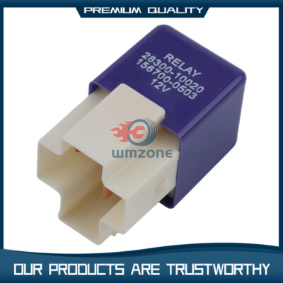 Relé Relay Toyota 12v 4 Patas Morado 28300-10020 156700-0503