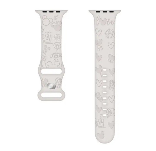 For Disney Apple Watch Band Strap 42 44 45 49mm Silicon Disneyland 8 Ultra 7 6 5 - Picture 2 of 3