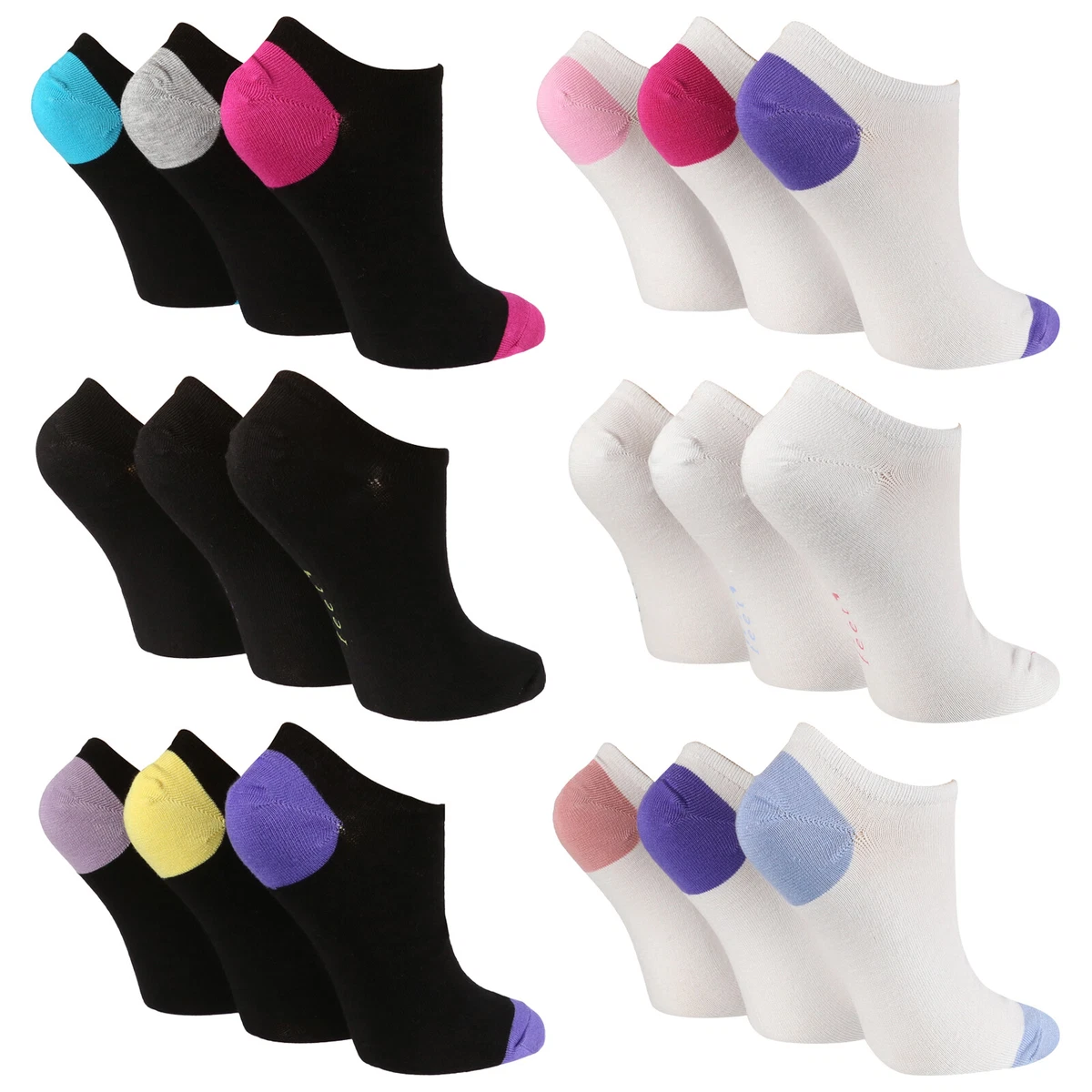 Bamboo trainer socks ladies sale