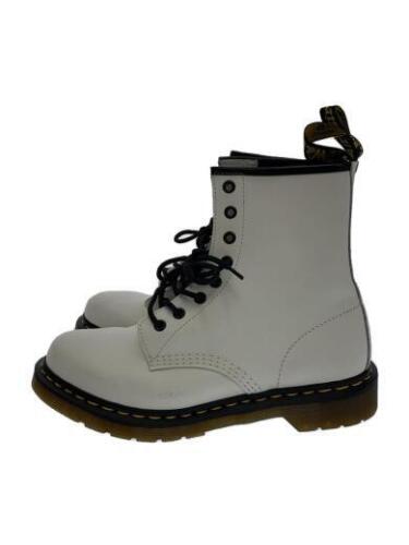 Dr.Martens 8 Holes Lace Up Boots Uk7 White 11821 J5R12 - Picture 1 of 6