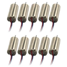 JMT 10pcs 714 Micro Motor DC High Speed Motor Diy for Model Toy Propeller Motor