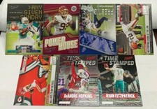 2021 Panini Prestige insert Lot 7 Ryan Fitzpatrick,Stephen Gostkoweki,Nick Chubb