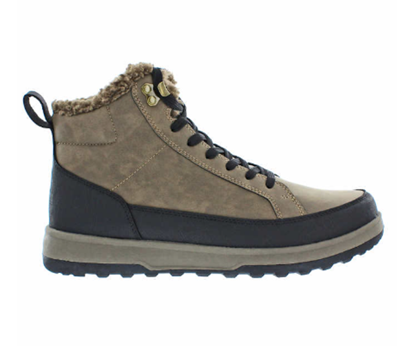 Weatherproof Logjam Mens Brown Faux Fur Lined Winter Hiking Boots Size 8M Weatherproof Men main image 3