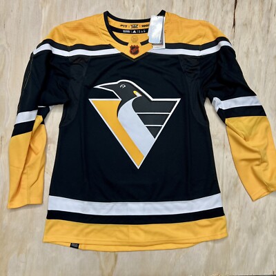 NEW sz 54 XL Adidas Pittsburgh Penguins Reverse Retro Robo