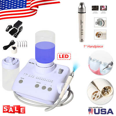 Dental Ultrasonic Piezo Scaler / LED light Handpiece for EMS WOOD-PECKER