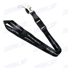 Lanyard Neck Strap Keychain Quick Release KeyChain For Corvette C6