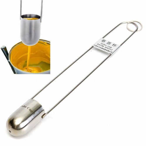 Viscosity Cup Viscometer Zahn Cup Flow Cup 1# for Very Thin Oil Paint Varnish - Picture 1 of 12