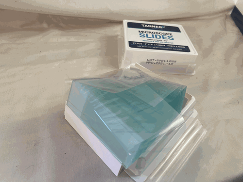 1 new case (1440) TANNER SCIENTIFIC MICROSCOPE SLIDES TNRSGLFROST90 1"X3" 1.0MM - Picture 5 of 8