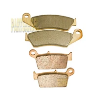 F+R Sintered Brake Pads For Suzuki RM 125 250 RMX 250(1996-2008) DR-Z 400 00-16