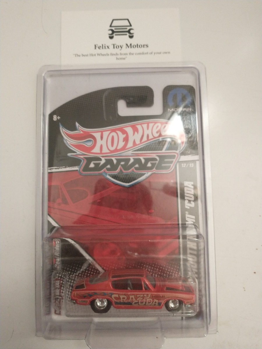 ホットウィール Plymouth 'Cuda Hot Wheels: '68 Plymouth Hemi 'Cuda (2011 Hot Wheels Garage: Mopar