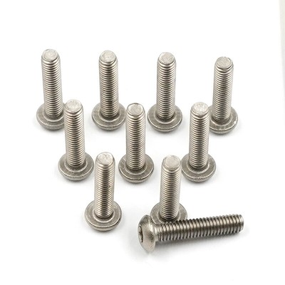 Yeah Racing Titanium Hex Socket Button Head RC Car Screws M3 x 14mm 10pcs