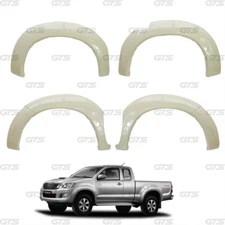 Unpaint Set Fender Flares Arches 6Inch Fits Toyota Hilux Vigo Champ 2011 2014