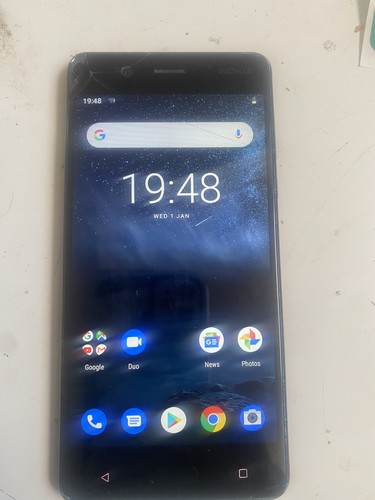 Nokia 5 TA-1024 Black 16GB 5.2" 13MP 2GB RAM Android Smartphone Cracked - Picture 3 of 7