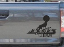 4x4 Offroad Aufkleber Auto Wolf Allrad Antrieb OFF ROAD Gelände Rallye Race 56