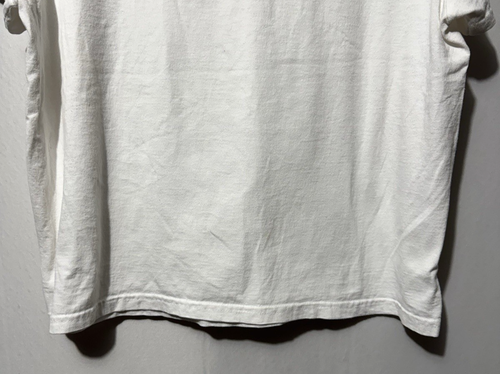 Vintage Nike Shirt Top Women's Size Medium M White Center Swoosh Made In USA - Picture 4 of 7