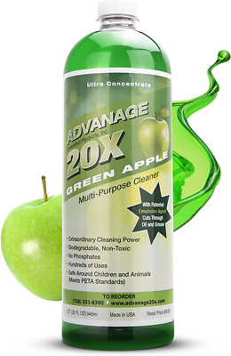 #ad #ad All Purpose Cleaner Concentrate Advanage 20X the Wonder Cleaner Green for All $42.36