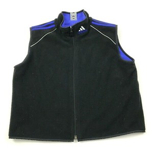 VINTAGE Adidas Vest Sweater Women Medium Black Purple Jacket Full Zip  Sleeveless | eBay