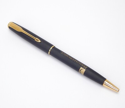 1997, Parker SONNET Ballpoint pen Matte Black - Gold Trim