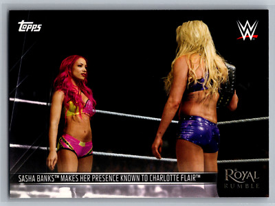 Sasha Banks Makes Her Presence Known... 2019 Topps WWE Women's Evolution DR-18