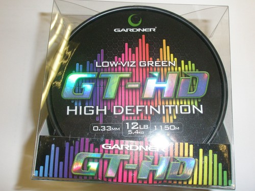 Gardner Gt-Hd Mainline 6.8kg 0.35mm 1030m Visibilité-basse Vert Carpe Pêche