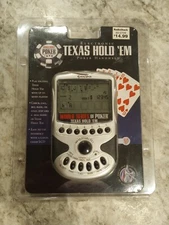 Electronic texas hold 'em poker handheld game New Sealed RadioShack 