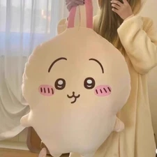 Cute Chiikawa Hachiware Plush Doll Bed Sofa Throw Pillow Cushion Stuffed Toy Cos