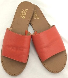 franco sarto orange sandals