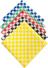 Variety Pack Check Sandwich Paper Wrap 12 X 12 Inch Deli Papers Food Basket Lin