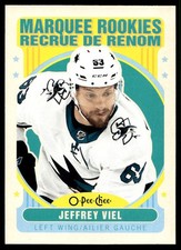 2021-22 O pee chee marquee rookies Jeffrey Viel San Jose Sharks #637