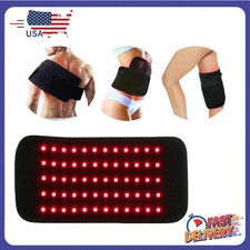 850nm Infrared Red Light Therapy Waist Wrap Pad Belt Near Pain Relief 30W 660nm