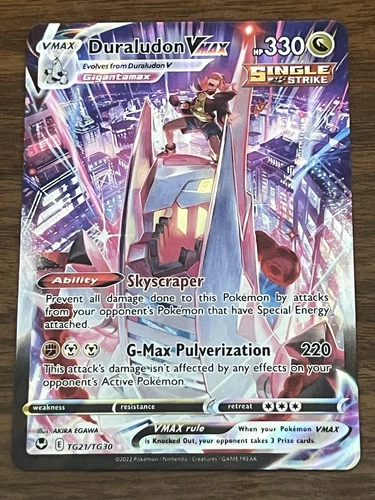 Duraludon VMAX TG21/TG30 Sword & Shield - Silver Tempest Trainer Gallery LP