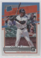2020 Donruss Optic Retail Carolina Blue & White Prizm Jaylin Davis Rookie RC 1o3