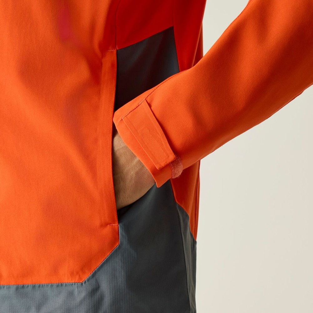 Highton Stretch Jacket IV Uomo Giacca Antipioggia Impermeabile ISOTEX NUOVO foto 3