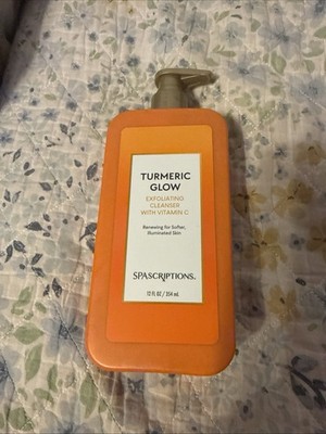 SpaScriptions Tumeric Glow Exfoliating Cleanser  With Vitamin C