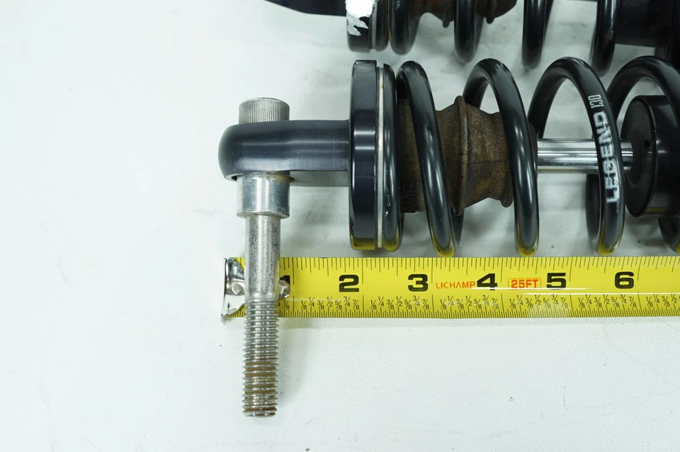 2006 Harley Dyna Street Bob Rear Left Right Shock Absorbers Legend SCRATCHED 13" - Image 4 of 4