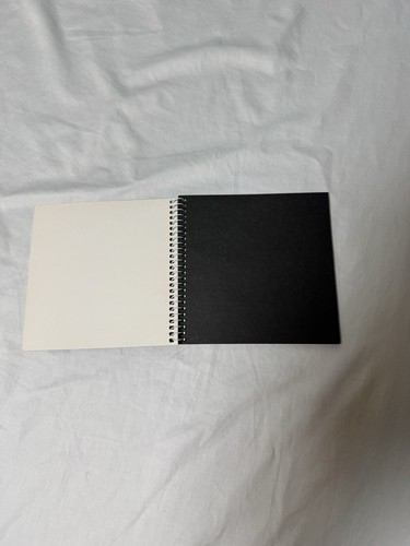2001 Vintage Nsync Small Notebook Justin Timberlake Black Paper For Gel Pens - Picture 3 of 7