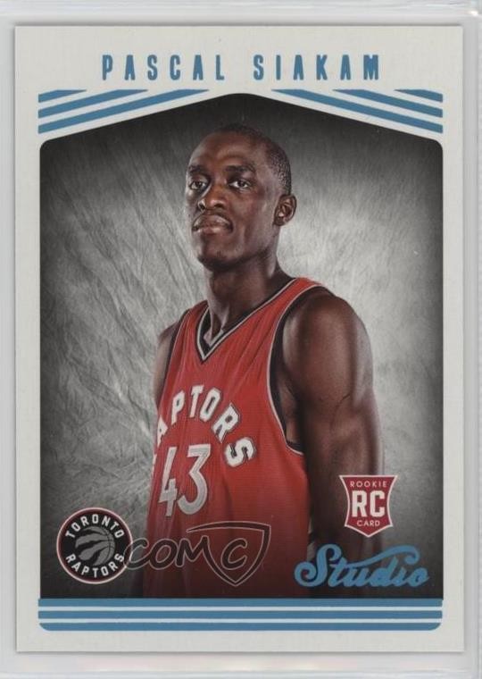 2016-17 Panini Studio Studio Edition Glossy Pascal Siakam #199 oh5