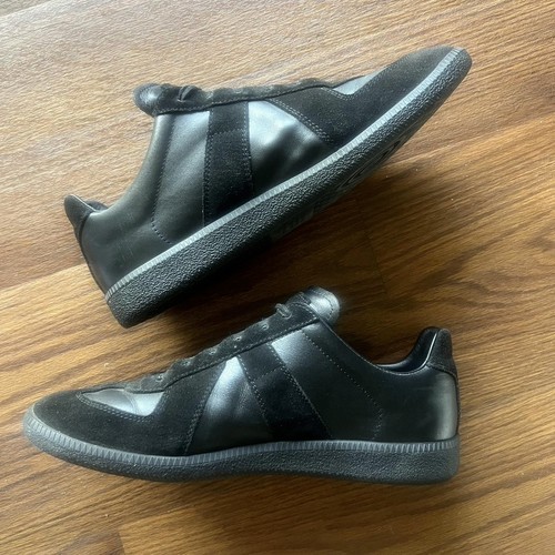 Sneakers basse Maison Margiela GAT nere uomo 9 42 pelle scamosciata Italia - Foto 2 di 8