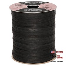 Black Yarn Grass Twine for Crafts - Raffia Ribbon for Crafts